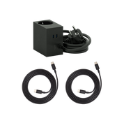 1 x Cuboid+ Black / 2x USB-C to USB-C Cables