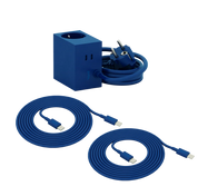 1 x Cuboid+ Catalina blue / 2x USB-C to USB-C Cables