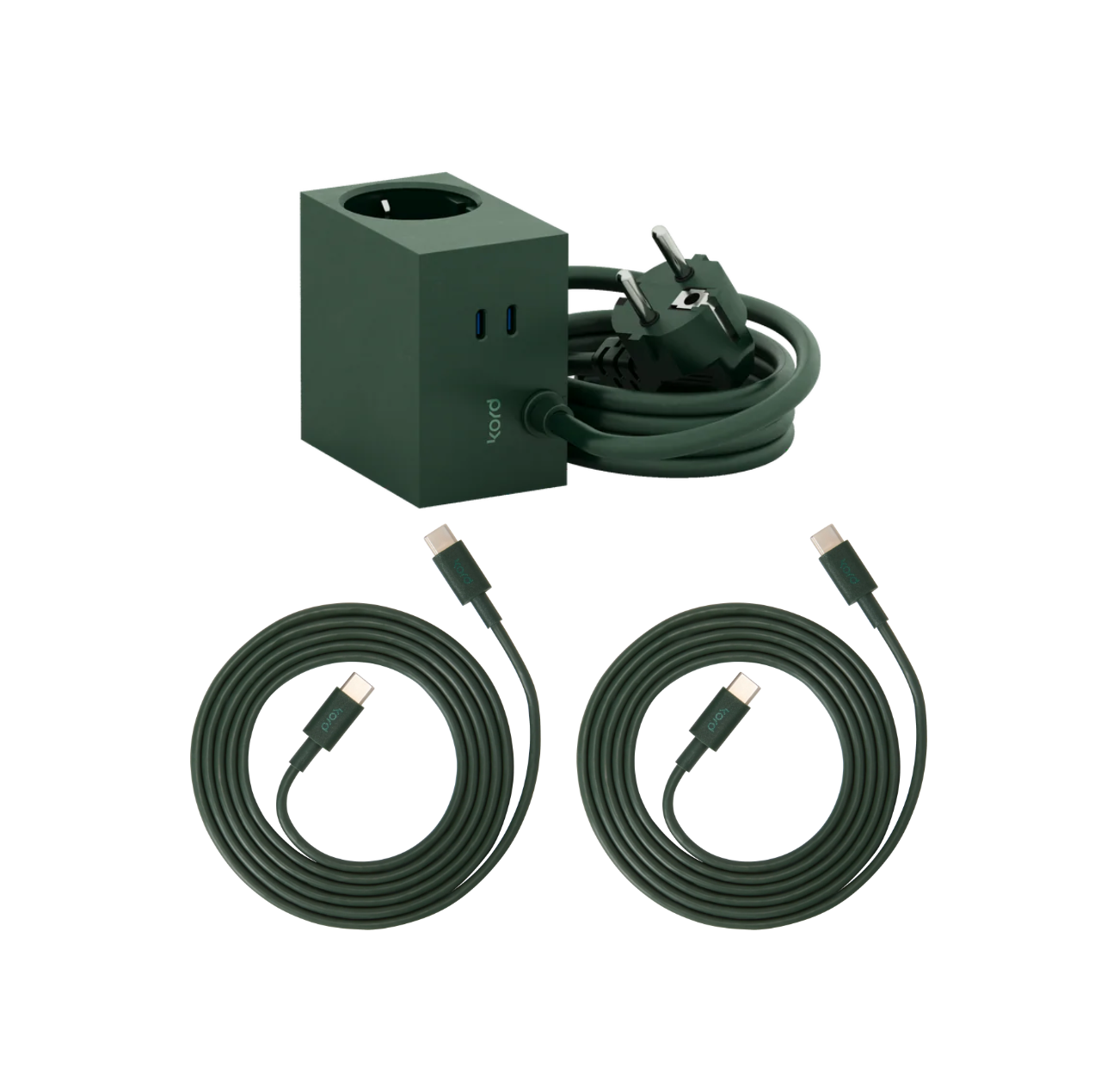  2x USB-C to USB-C Cables