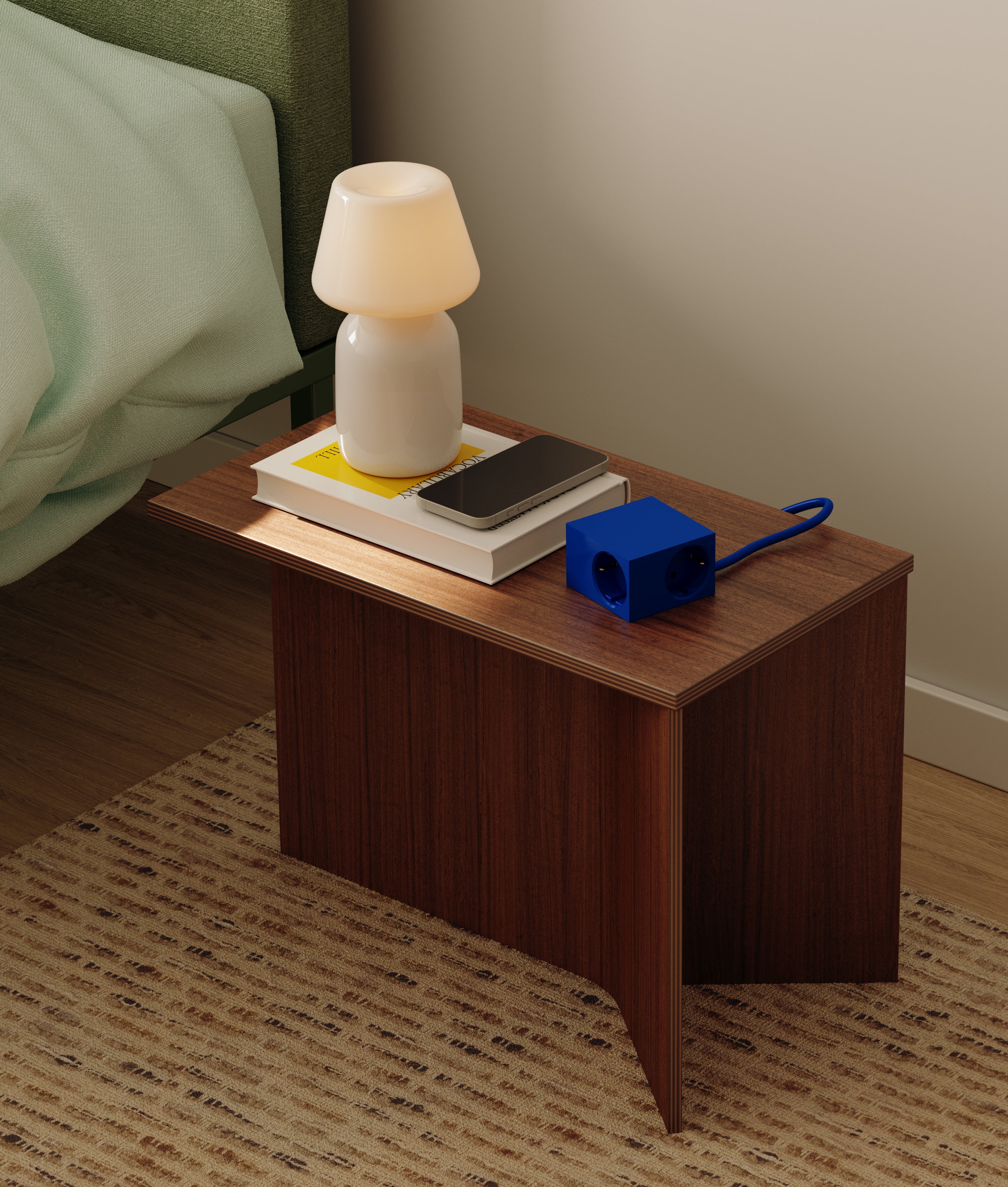 Cuboid Catalina blue