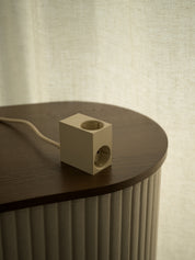 Cuboid Pearled Ivory