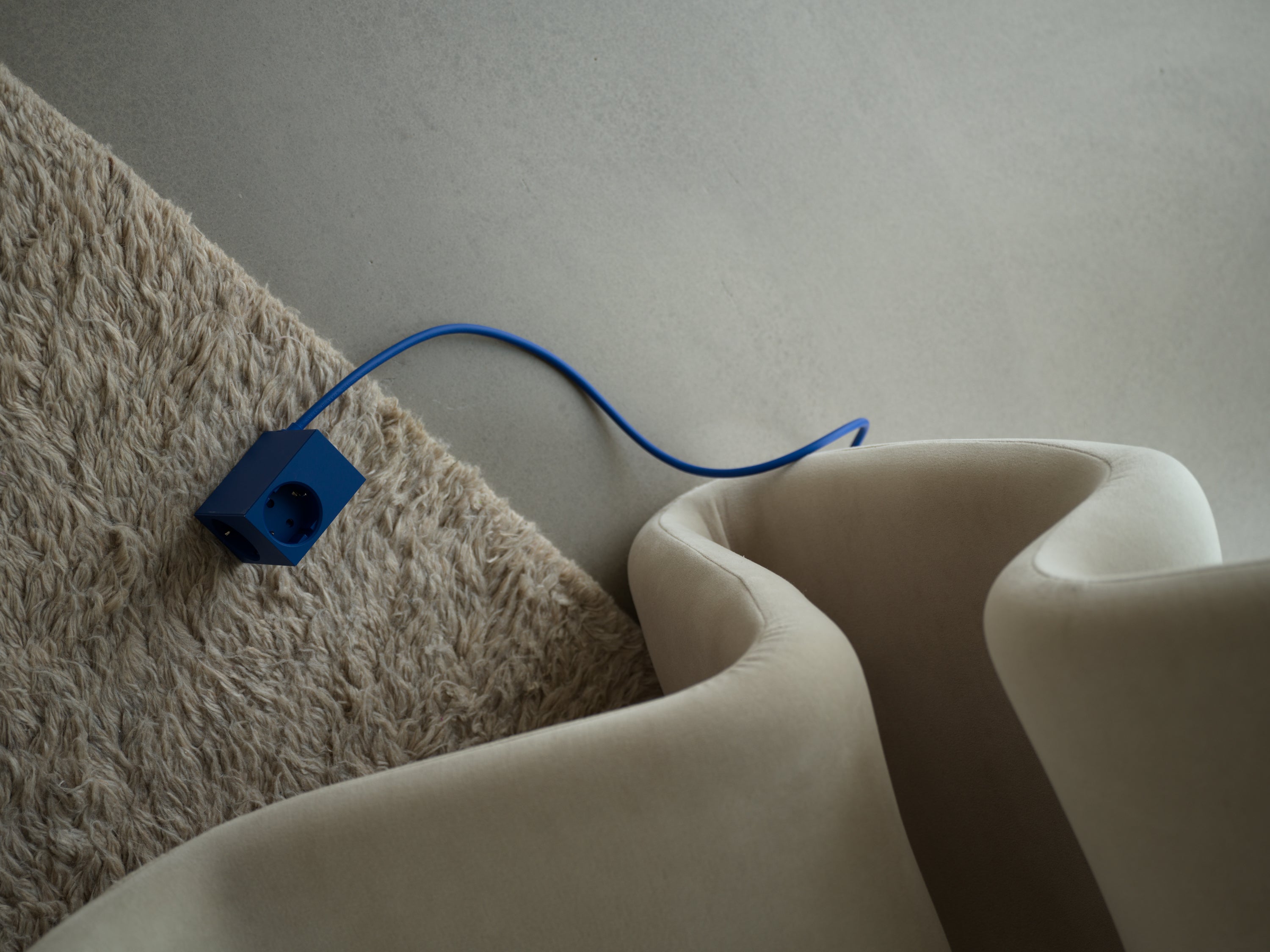 Cuboid Catalina blue