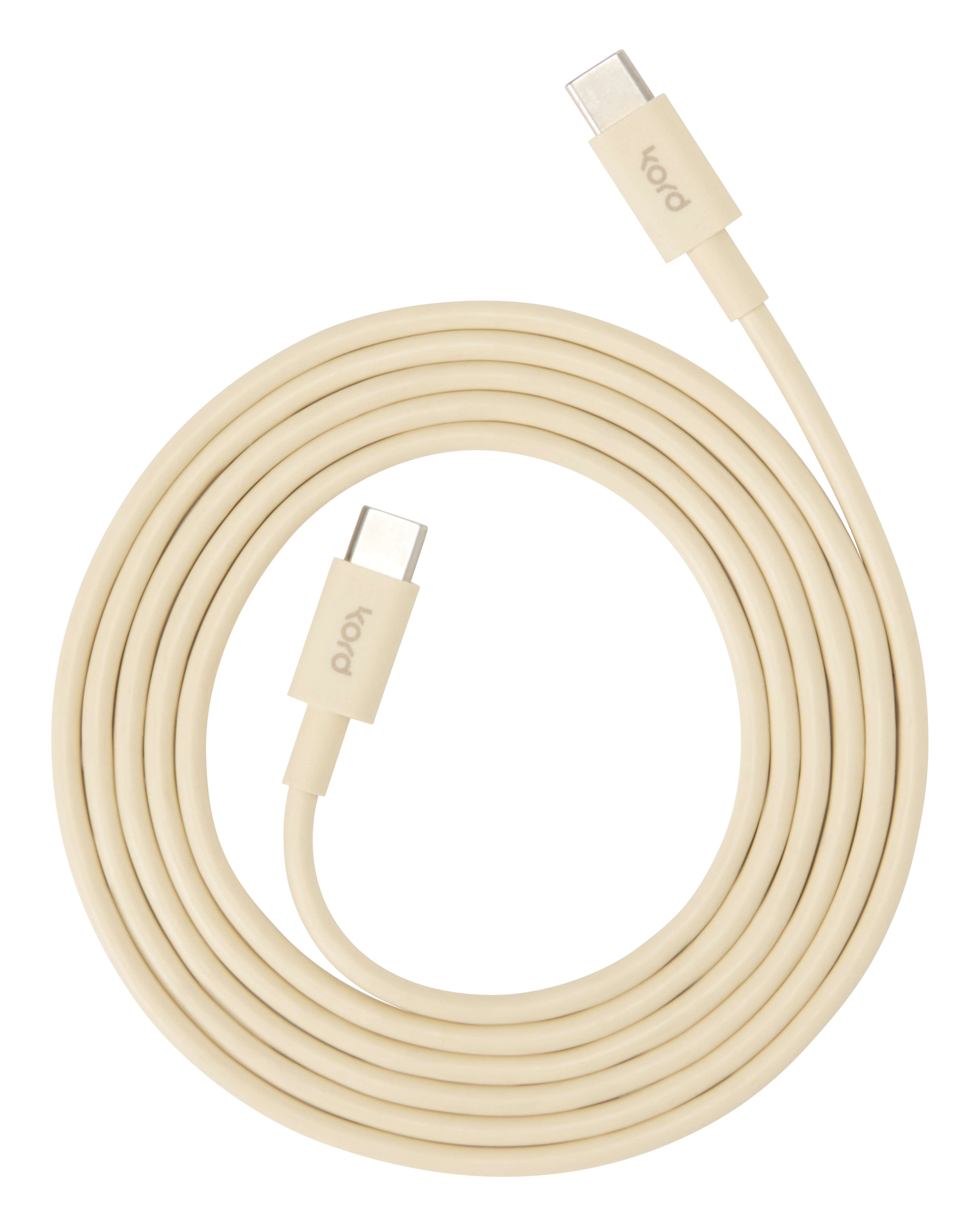 USB-C till USB-C Pearled Ivory