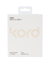 USB-C till USB-C Pearled Ivory