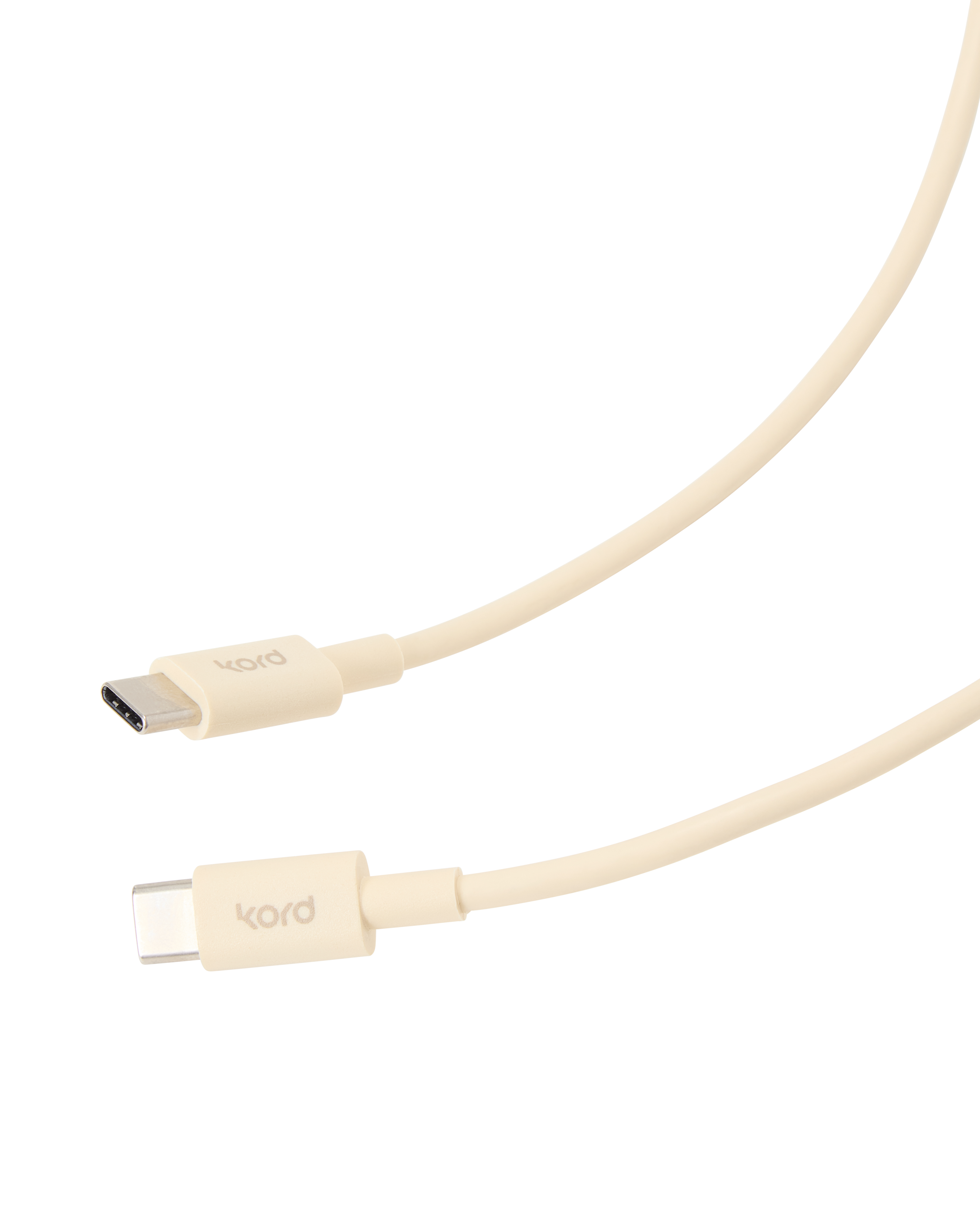 USB-C till USB-C Pearled Ivory