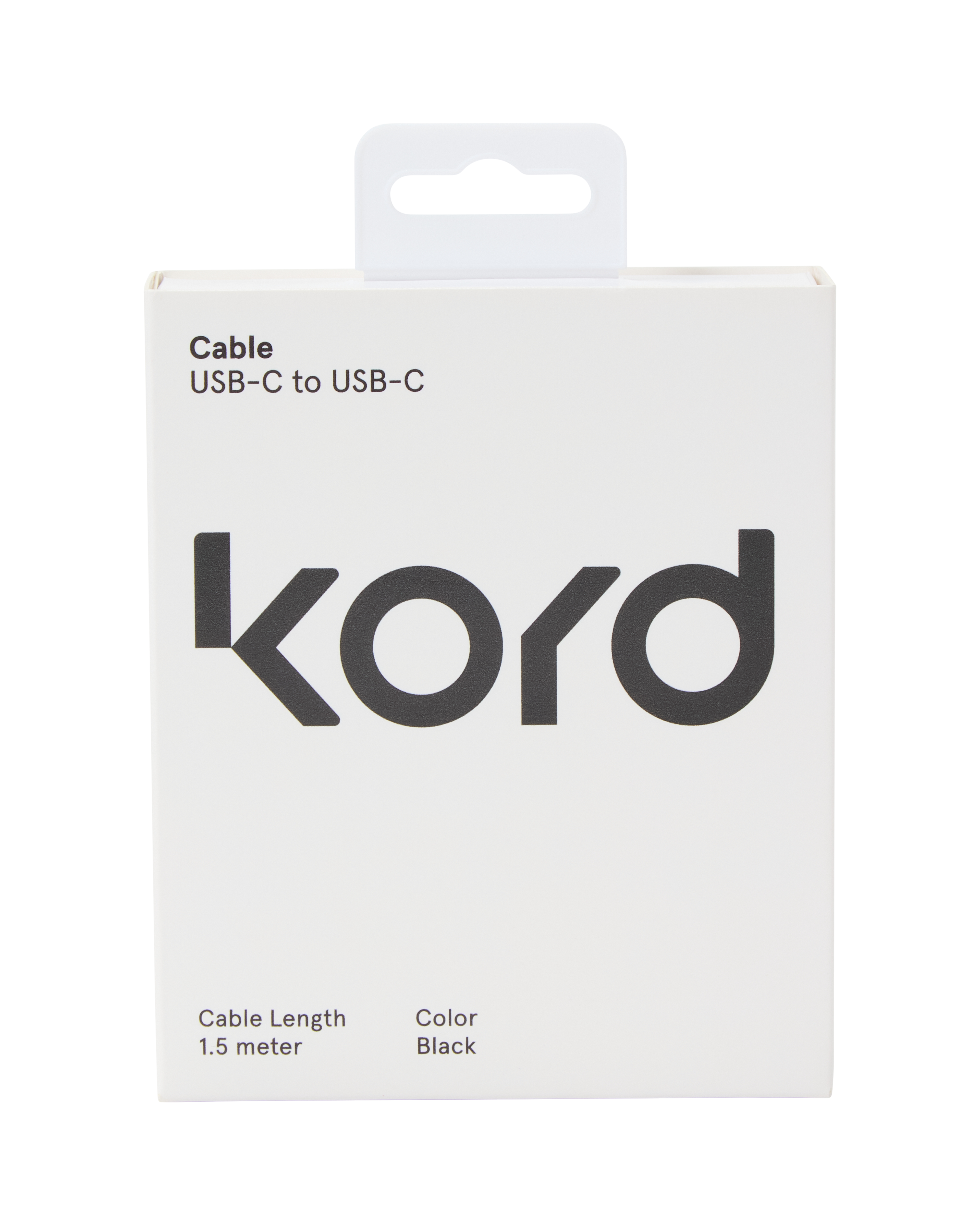 USB-C till USB-C Black