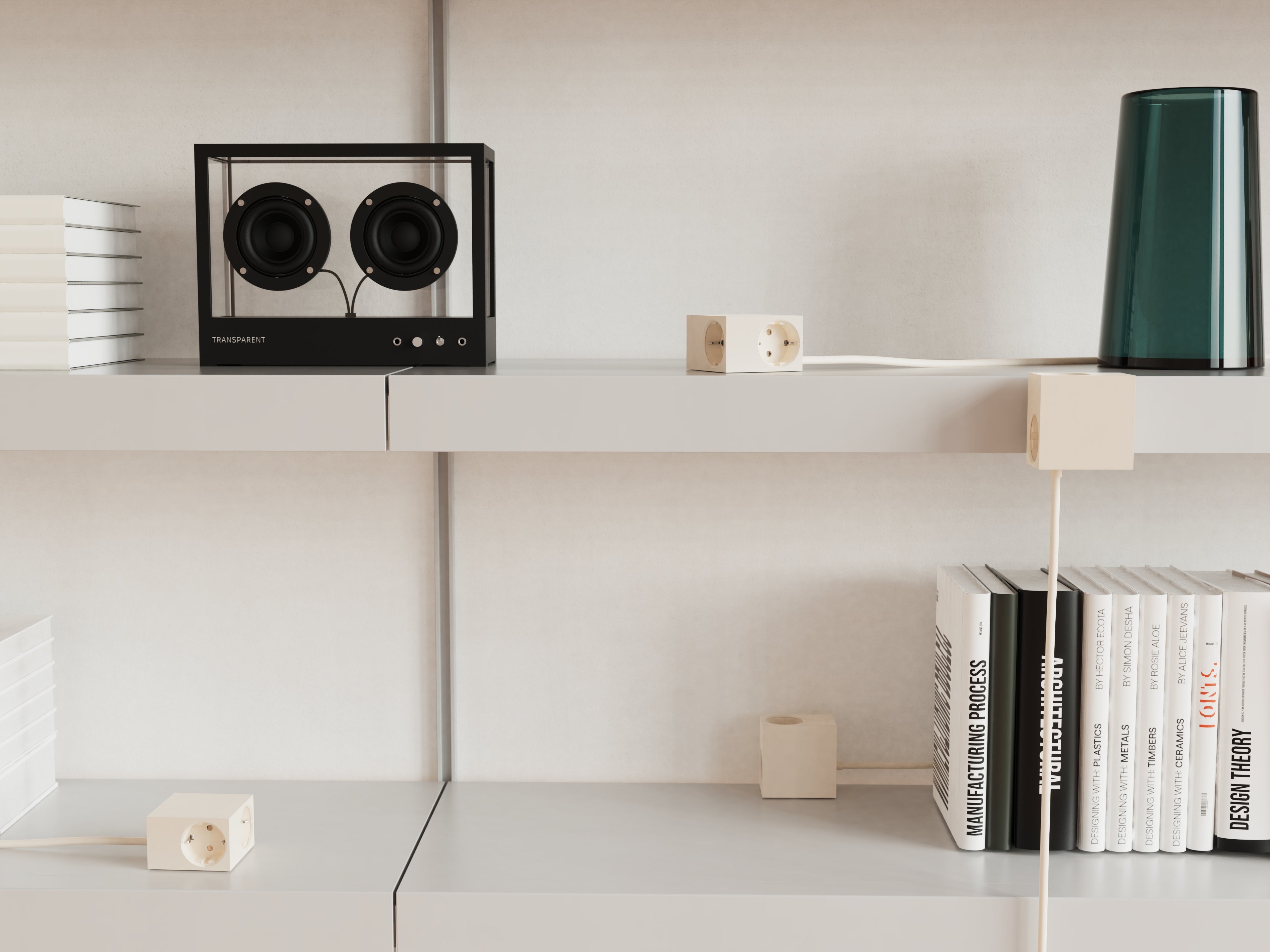 Cuboid Pearled Ivory