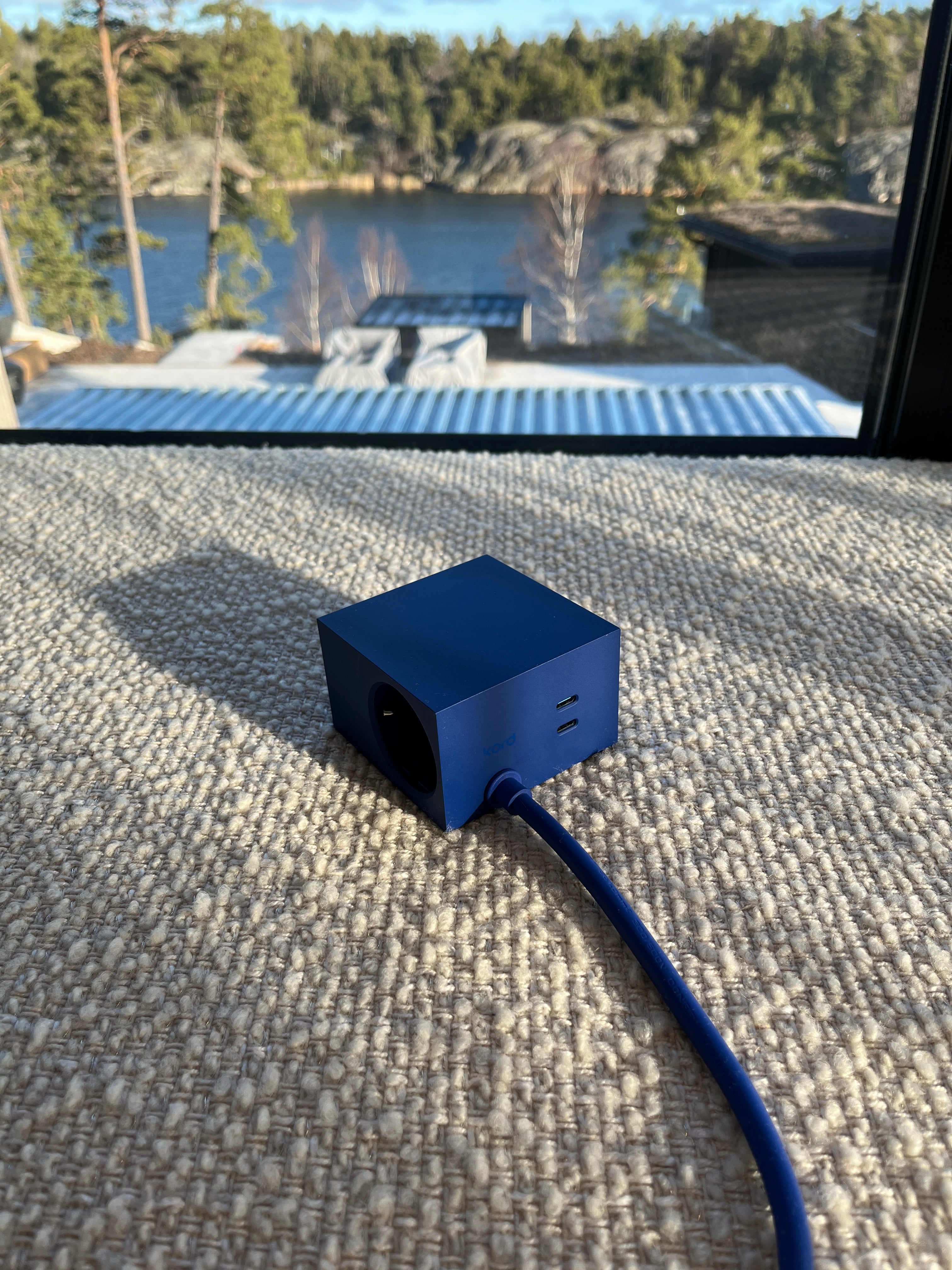 Cuboid+ Catalina blue