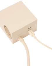 USB-C till USB-C Pearled Ivory