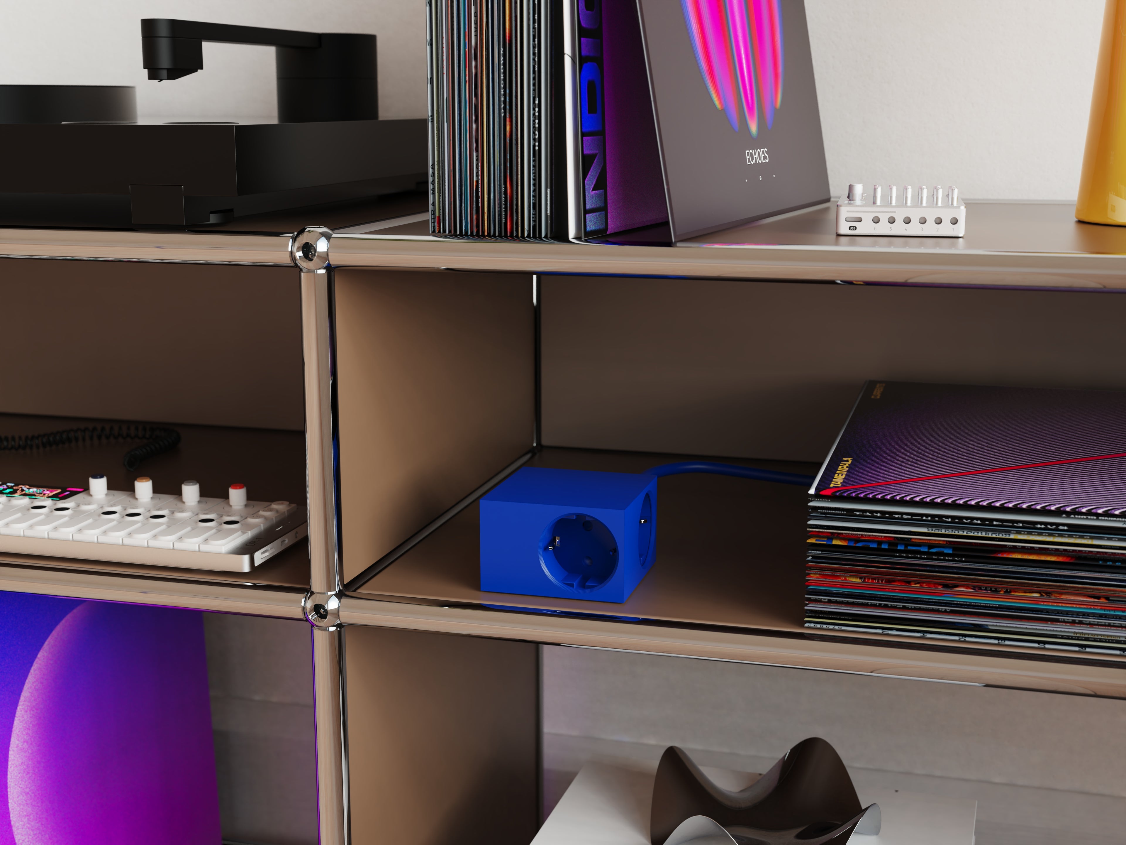 Cuboid+ Catalina blue