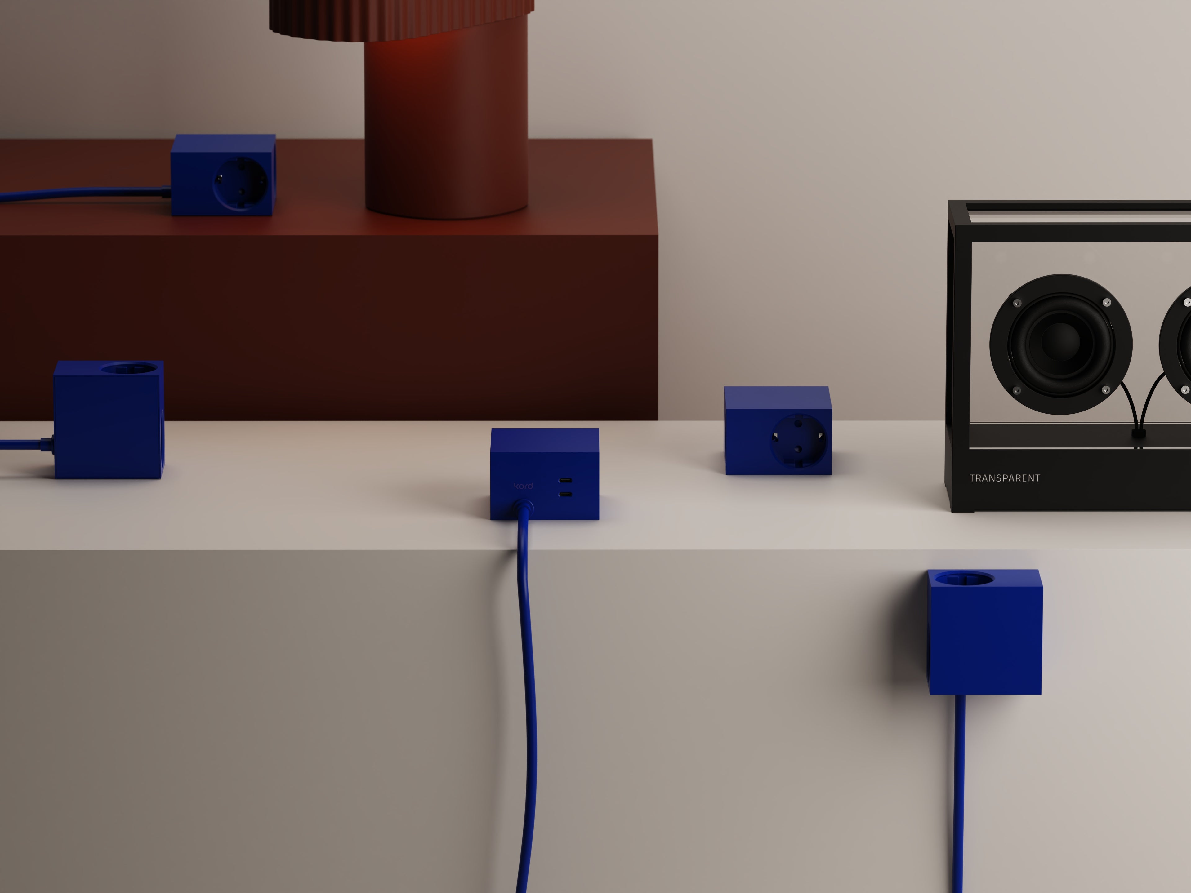 3 x Cuboid+ Catalina blue
