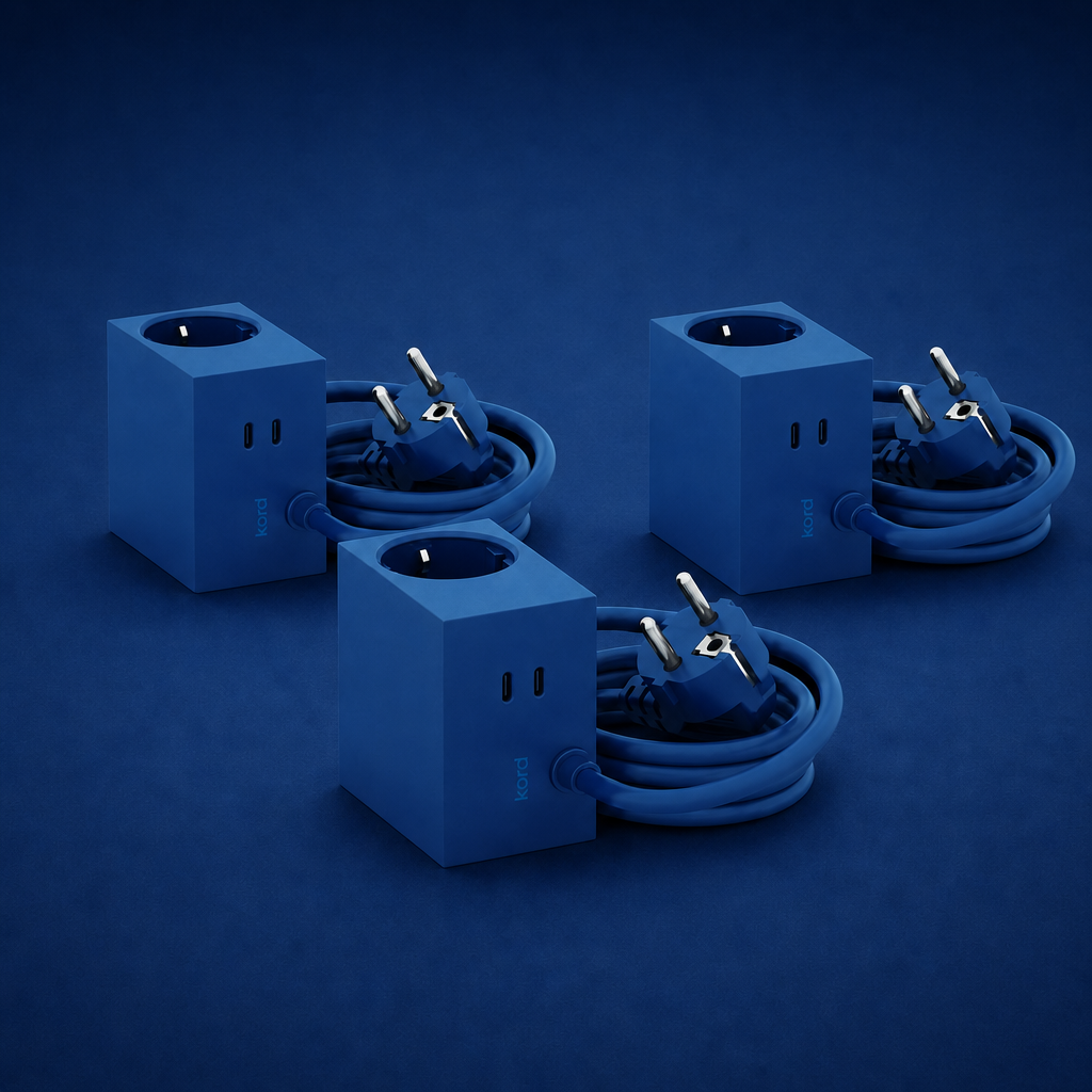 3 x Cuboid+ Catalina blue