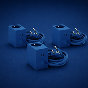 3 x Cuboid+ Catalina blue